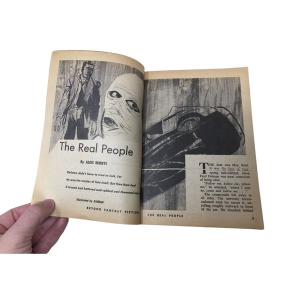 Vintage Beyond Fantasy Fiction Book- November 1953 Issue- Soft Cover - Picture 4 of 9